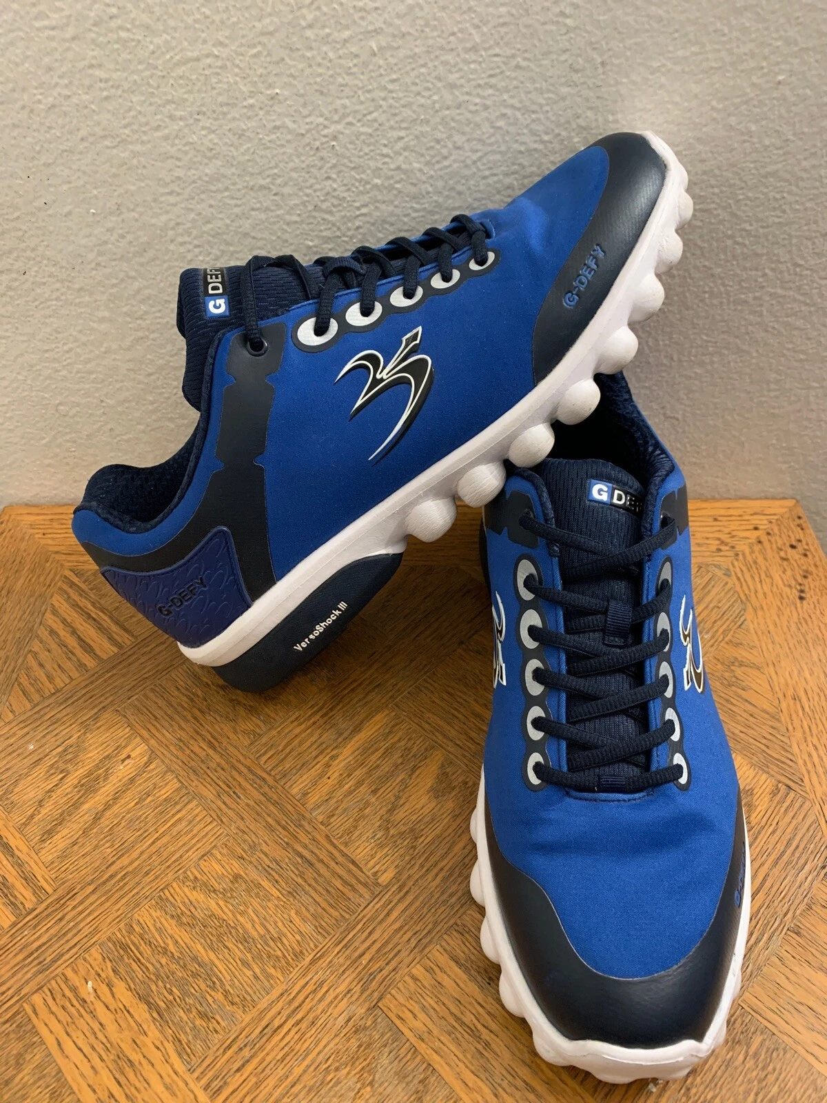 GRAVITY DEFYER Athletic Fitness Walking Sneaker VersoShock III Men’s Sz 15 Blue