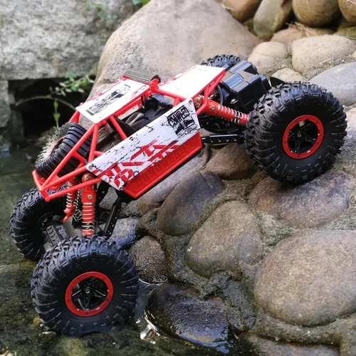 RC 4WD Monster Truck Off-Road Buggy 2.4G Crawler Kids Toy Remote Control Car A++