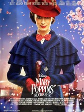 Mary Poppins' Rückkehr - Emily Blunt - Filmposter A1 84x60cm gerollt