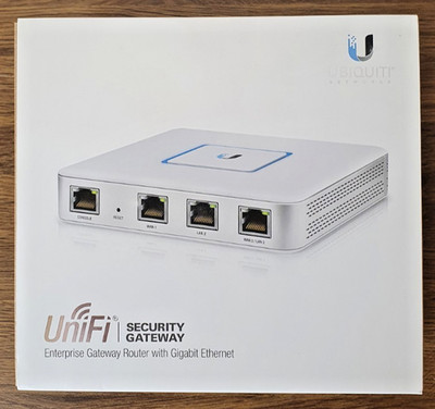 Ubiquiti UniFi Security Gateway USG-3P Firewall Router in OVP