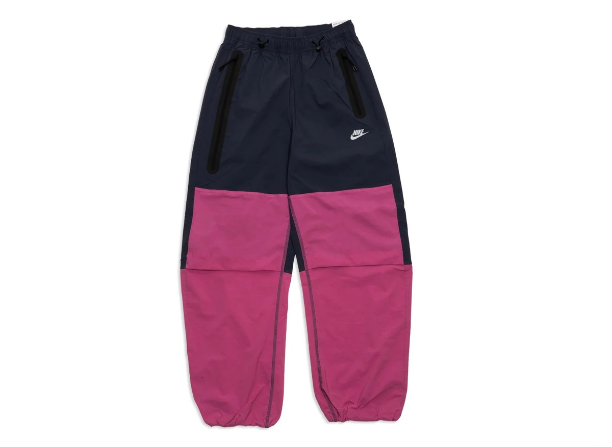 Nike Tech Woven Oversized Pants Cosmic Fuchsia Mens Size Medium M