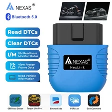 NEXAS NexLink Car Bluetooth OBD2 Code Reader Diagnostic Scan Tool Android IOS