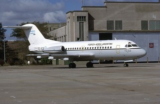 Original Aircraft Slide Argentinian AF F.28 1000 TC 53 (A015)