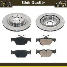Rear disc brake pads and rotors Fits Subaru Ascent 2.4L