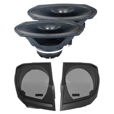 Diamond Audio MSMP692LK24 Motorsport Harley Davidson Cut-in Speaker Lid Kit W...