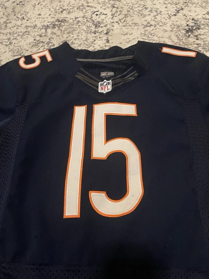 Camiseta de fútbol americano de campo Nike de los Chicago Bears Brandon Marshall NFL pequeña usada en excelente estado Foto 3 de 4