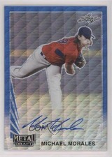 2021 Leaf Metal Draft 1990 Blue Wave 4/20 Michael Morales #LA-MM1 Auto 4z8