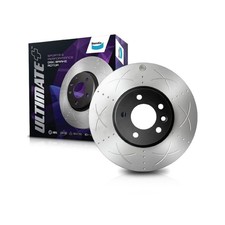 Bendix Ultimate+ Brake Disc Rotor Rear Single suit VW Golf R32 BR2809-ULT