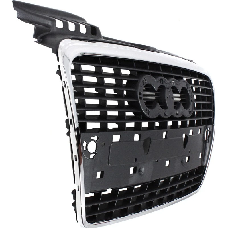 Conjunto de rejilla de parachoques delantero para Audi A4 2005-2009 Foto 3 de 4