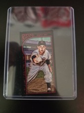 2015 Topps Gypsy Queen Hoyt Wilhelm SP Mini Black Parallel 5/5 NY Giants HOF