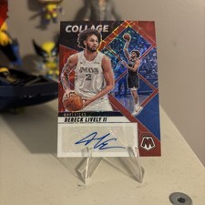 (AUTO) Dereck Lively II 2024-25 Panini Mosaic - Collage Autographs Mosaic PRIZM