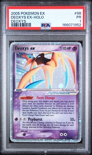 Deoxys ex graded PSA 1 for sale on eBay