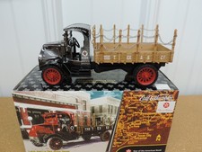 1918 Mack AC Bulldog truck Flatbed Bank ERTL 1/32 Texaco gas oil diecast Z