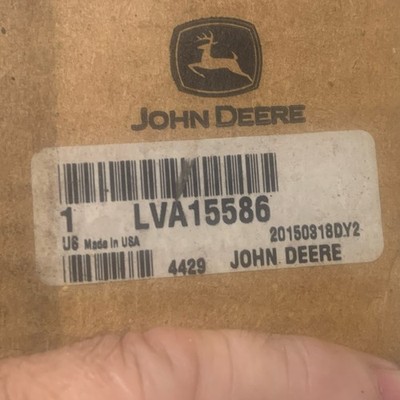 John Deere LVA15586 Heavy Equipment Part, Model LVA15586 -New never opened 