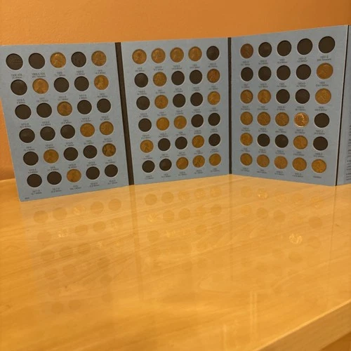 1909-1940 S Lincoln 95% Copper Wheat Penny Starter Collection Good Condition