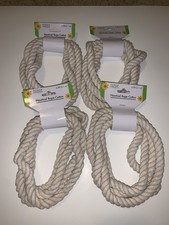 Nautical Rope Cotton 6.8Ft NEW LOT OF 4 