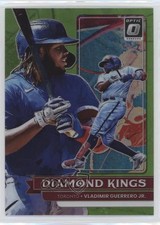2022 Donruss Optic Diamond Kings Lime Green Prizm Vladimir Guerrero Jr #4 b7b