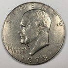1978 Eisenhower Dollar - Circulated Clad KM#203 - 0506-839 — photo 1