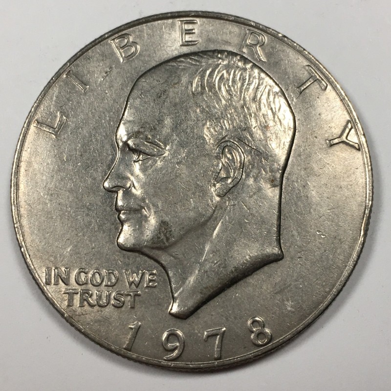 1978 Eisenhower Dollar - Circulated Clad KM#203 - 0506-839