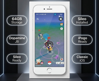 iPhone 8 (64GB) | Dopamine JB | iPogo Spoofing Ready | Sileo Ready |