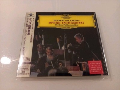 UCCG 40067 Karajan Opern Intermezzi HQCD JAPAN IMPORT NEU OBI MQA High QUALITY 