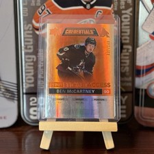 Ben McCartney Rookie Debut Ticket Access Orange #137/149 2021-2022 Credentials