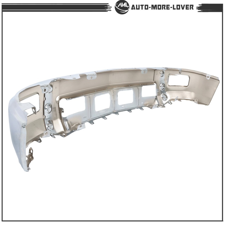 22944858 22944859 Front Bumper Cover Chrome Split For Chevrolet Silverado 1500 ...