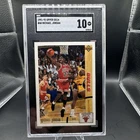 Upper Deck 1991-92 Michael Jordan #44 SGC 10 Chicago Bulls Basketball Card