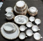 64 Pc Noritake Warrington 6872 Eight Place Settings + Servers, Exc Cond.