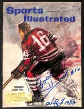 Bobby Hull Rookie Cards and Autographed Memorabilia Guide 44