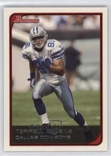2006 Bowman White 78/125 Terrell Owens #22 HOF 9td