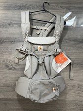 NEW Ergobaby Omni 360 All-In-One Baby Carrier With Pouch Gray Adjustable Travel