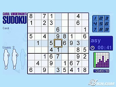 Carol Vorderman's Sudoku (Sony PlayStation 2, 2007)