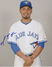 MAICER IZTURIS SIGNED AUTO'D 8X10 PHOTO POSTER TORONTO BLUE JAYS