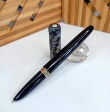 Black Neomode Cover Crown Pocket Fountain Pen