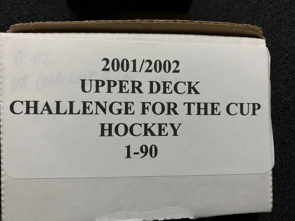 2001-02 UPPER DECK CHALLENGE FOR THE CUP HOCKEY SET 1-90 LEMIEUX ROY YZERMAN - Image 2 of 2