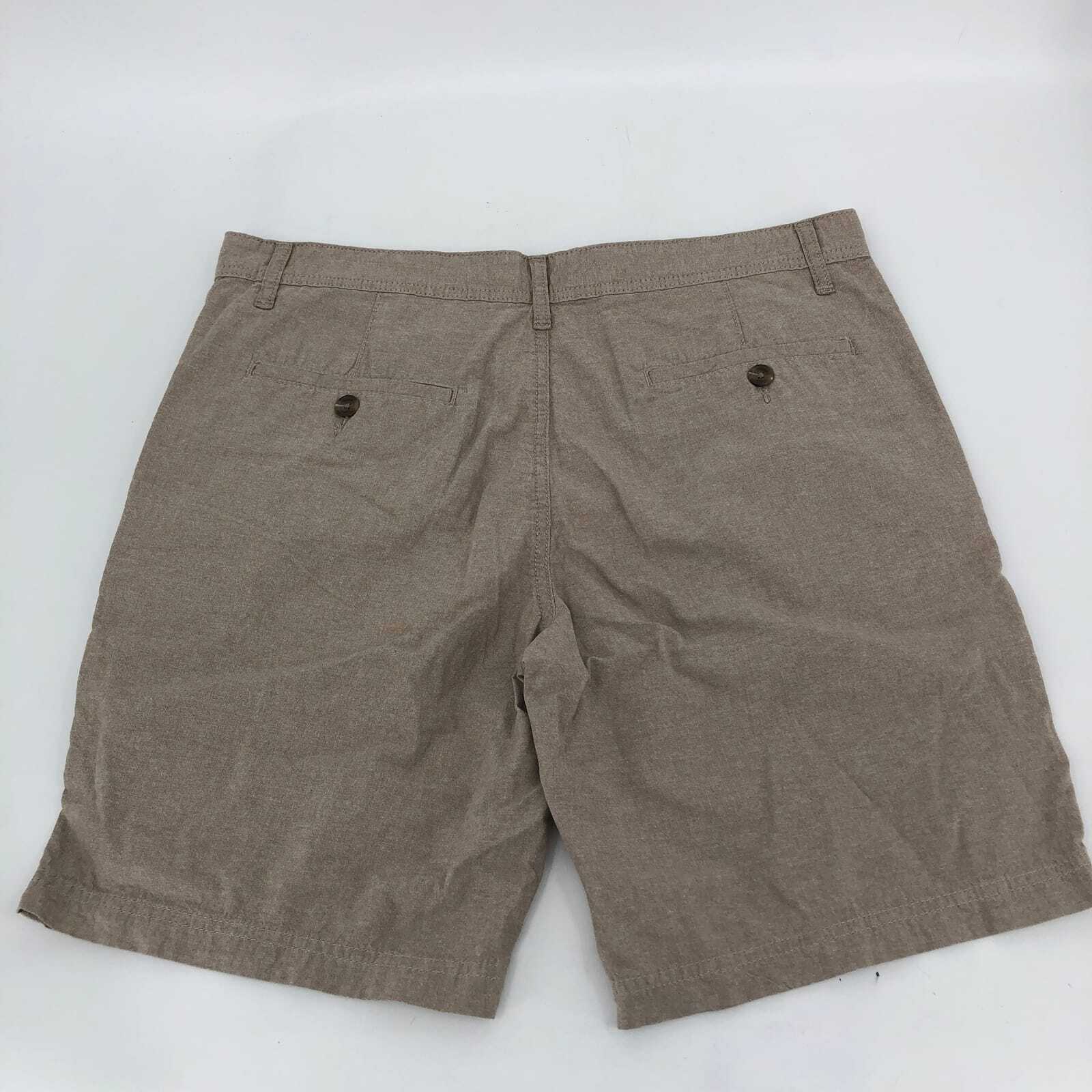 14th & Union Beige Basic Flat Front Shorts | High… - image 2