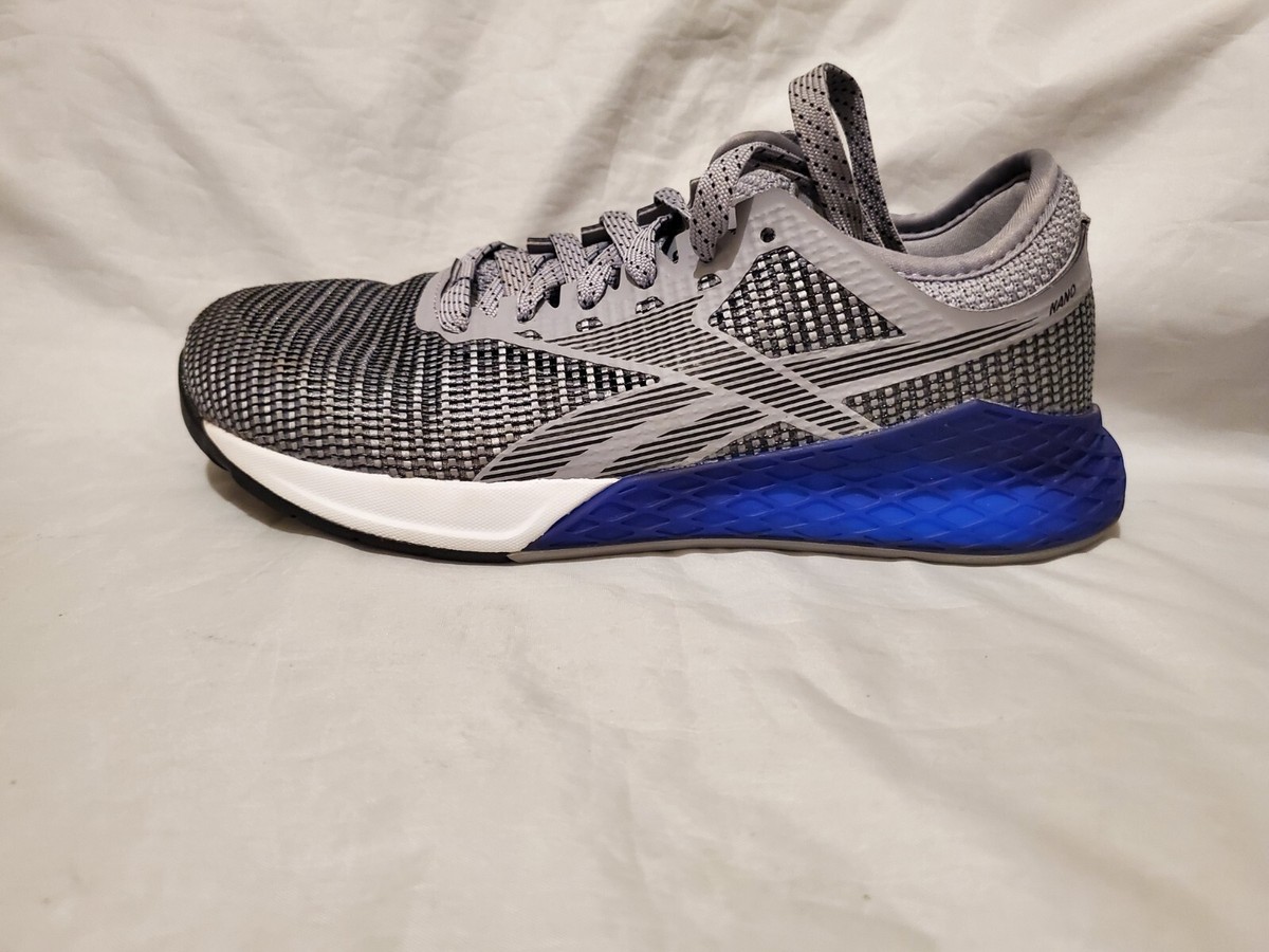 Reebok Crossfit Nano Womens Size Blue Flex Weave Cross Training Shoes