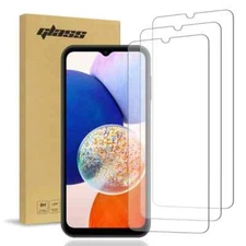 For Samsung Galaxy A14 2.5D Tempered Glass Screen Protector (3 Per Pack)