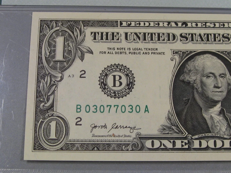 Superb Gem UNC 2017-A "RADAR" FRN Note PMG 67EPQ. #16 - Image 2 of 4