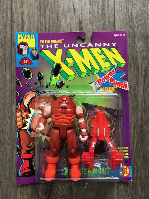Juggernaut 1991 Toy Biz Marvel The Uncanny X-men Action Figure With Power Punch for sale online