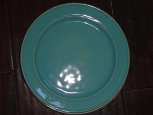 New Pottery Barn Cambria Turquoise Set Of 2 Salad Plates Ebay