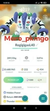 Pokemon Shiny Shadow Regigigas (Purified) LV40 3moves - TRA'DE GO - Description