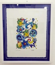 Massimo Sansavini - serigrafia retouché su carta d'Amalfi 