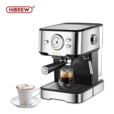 HiBREW Cube CM5403K -CB Espresso Cappuccino Maker Kaffeemaschine 1050W 20bar NEU