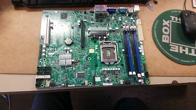 Super Micro Computer X9SCI-LN4 LGA 1155 ATX Intel Server Motherboard