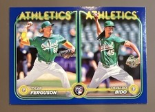 2024 Topps Update ROYAL BLUE ROOKIE Combos Tyler Ferguson & Osvaldo Bido #US69