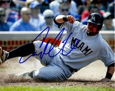 Autographed  8x10 Casey McGehee Miami Marlins  photo - COA 