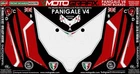 Ducati Panigale V4 / S  2018  - 2024 Fairing Paint Protection Gel Decal