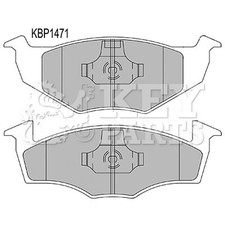 Brake Pads Set For VW Lupo 60 1.4 16V Key Parts Front 6N0698151 6N0698151C